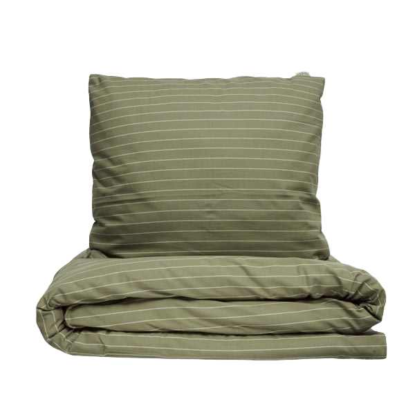 Sengetøj til voksne - New Nordic sengesæt - Fern Stripe - SPAR OP TIL 42% - vonFritz