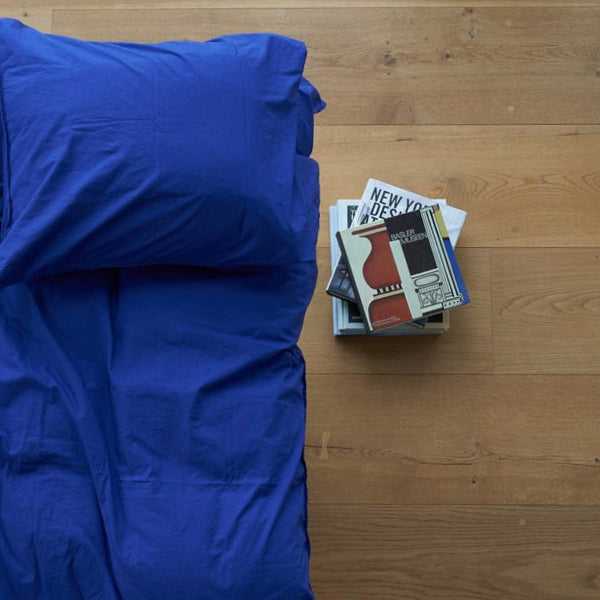 Sengetøj til voksne - Signature sengesæt - Cloudless Blue - 100% økologisk bomuld - vonFritz