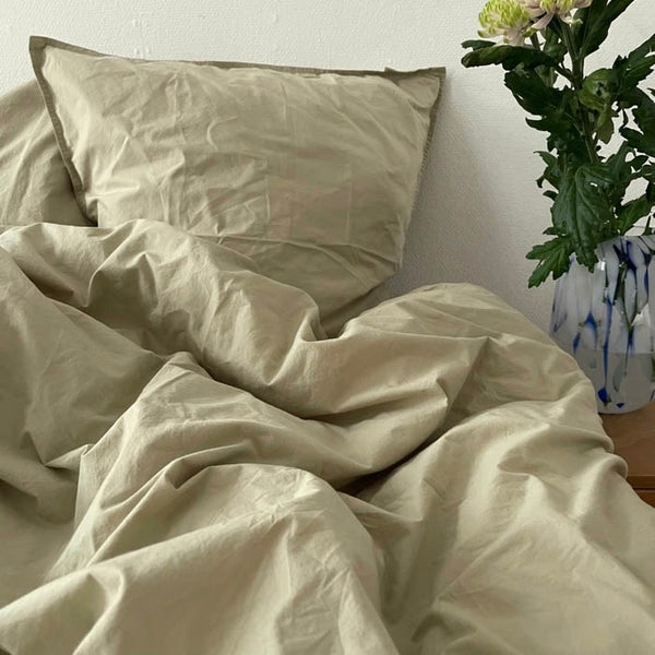 Sengetøj til voksne - Signature sengesæt - Eucalyptus - 100% økologisk bomuld - vonFritz